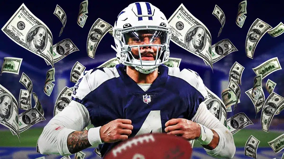NFL quarterback Dak Prescott of the Dallas Cowboys