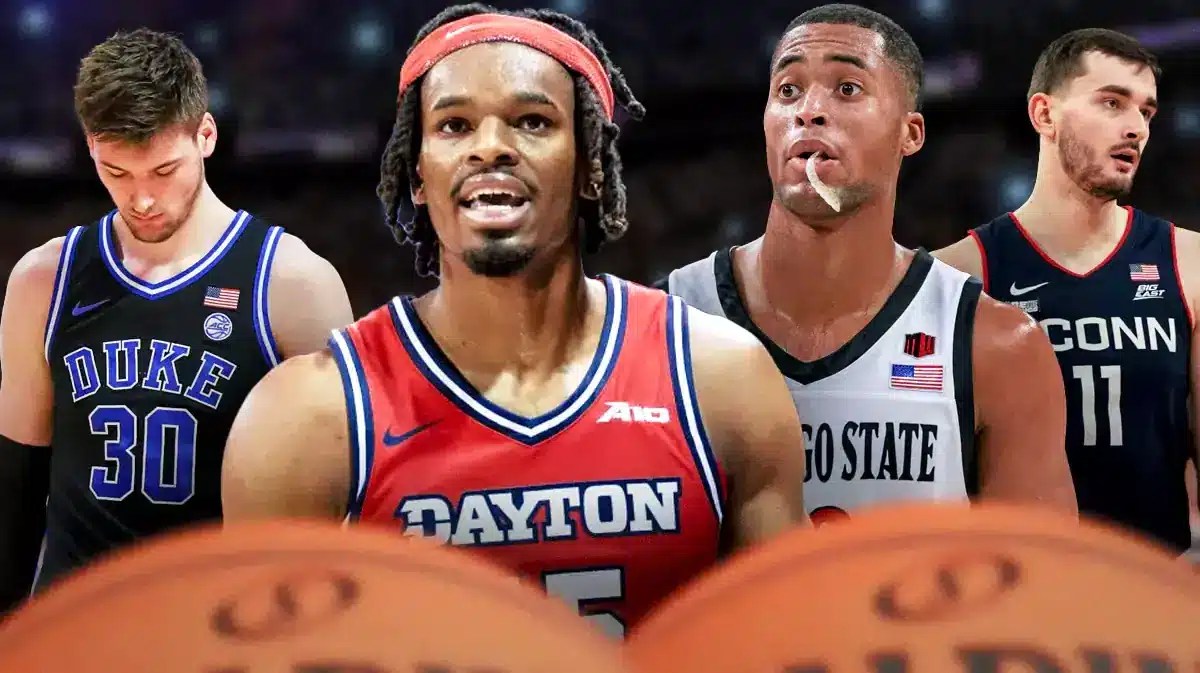 DaRon Holmes Dayton, Kyle Filipkowski Duke, Jaedon Ledee San Diego State, Alex Karaban UConn