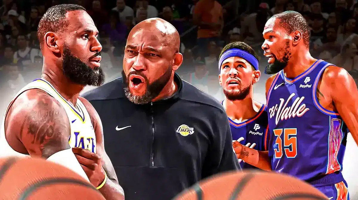 darvin ham lakers lebron james devin booker suns