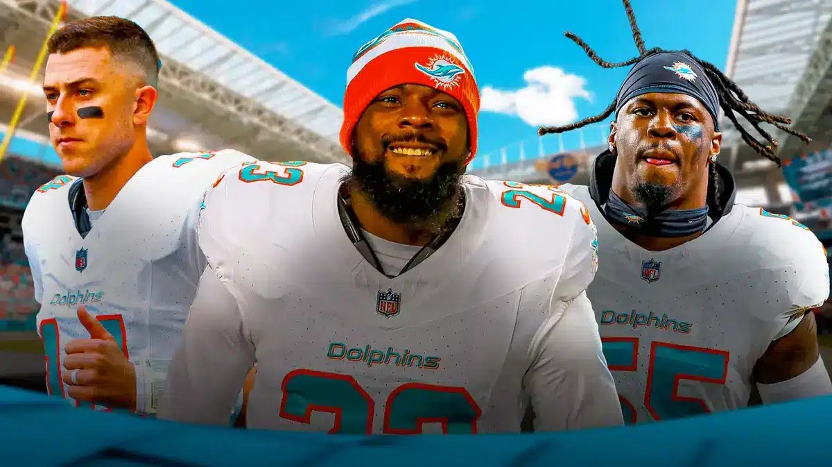 Dolphins 3 cut candidates on Miami's roster entering 2024 offseason