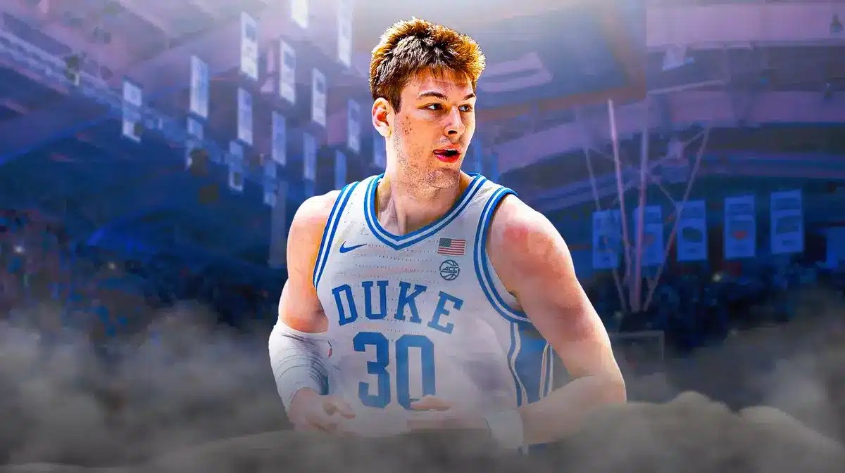 Duke star Kyle Filipowski hurt after Wake Forest fans storm court