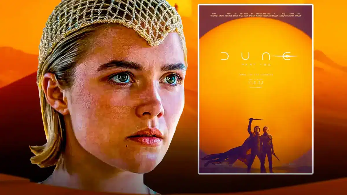 Florence Pugh as Princess Irulan, Dune: Part Two poster