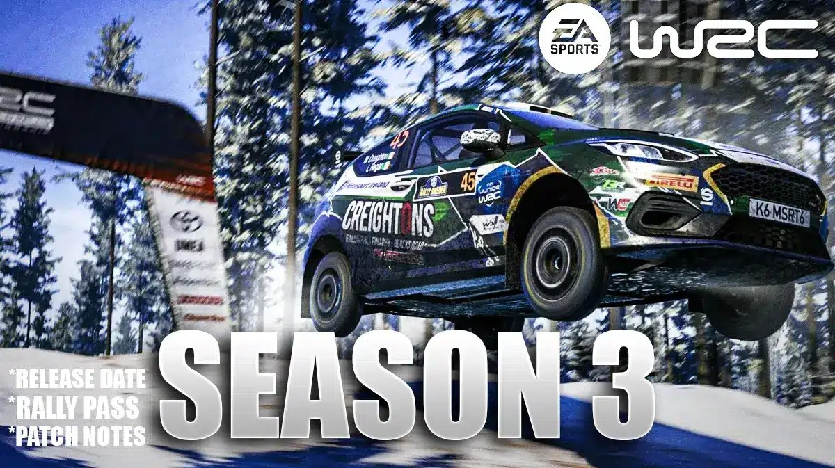 EA WRC Season 3 Release Date, Rally Pass & Patch Notes
