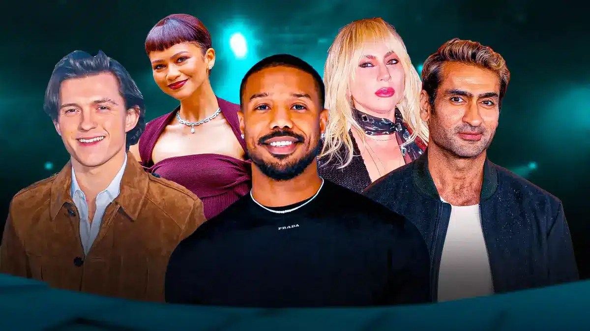 Michael B. Jordan, Zendaya, Lady Gaga, Kumail Nanjiani, Tom Holland