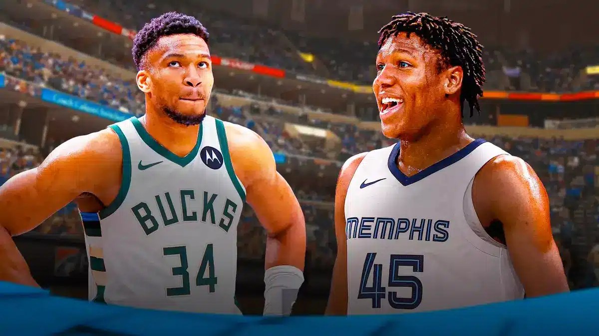 Bucks Giannis Antetkounmpo with Grizzlies Taylor Jenkins mentee GG Jackson