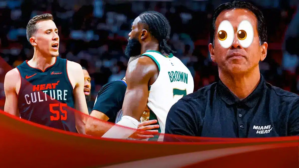 Heat, Celtics, Jaylen Brown, Duncan Robinson, Erik Spoesltra