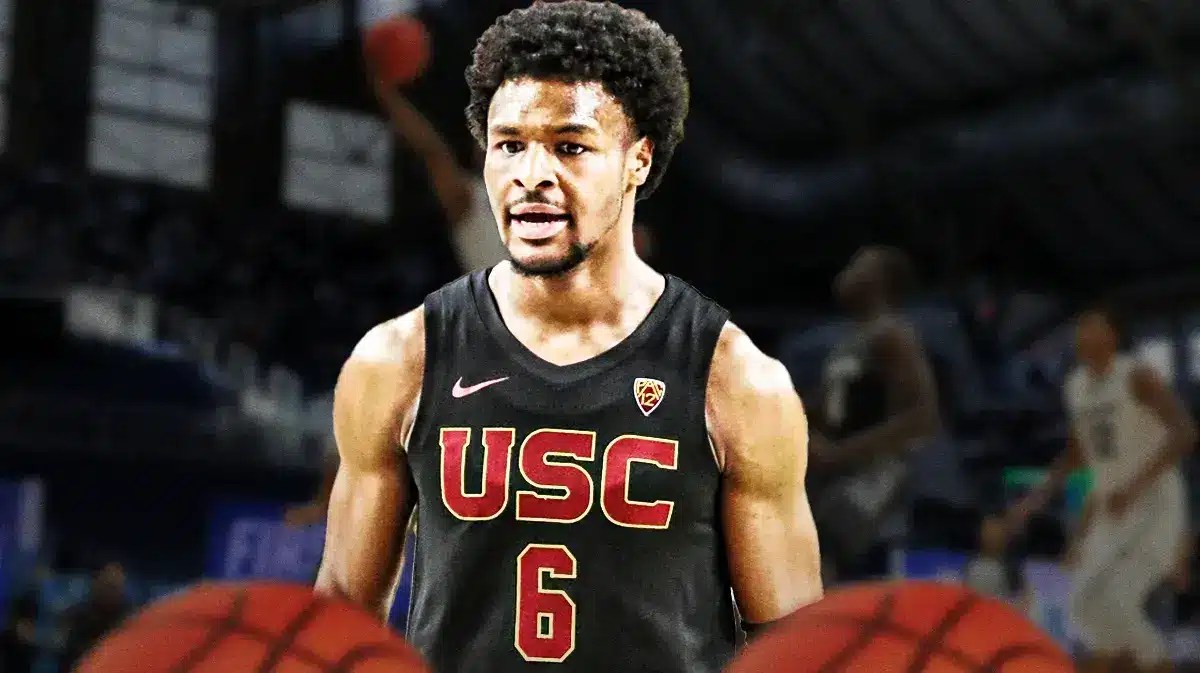 USC freshman guard Bronny James