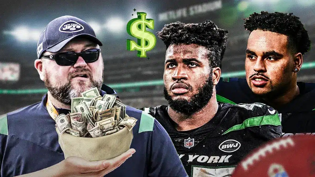 Jets GM delivers contract updates on Bryce Huff, Alijah Vera-Tucker ahead of NFL free agency