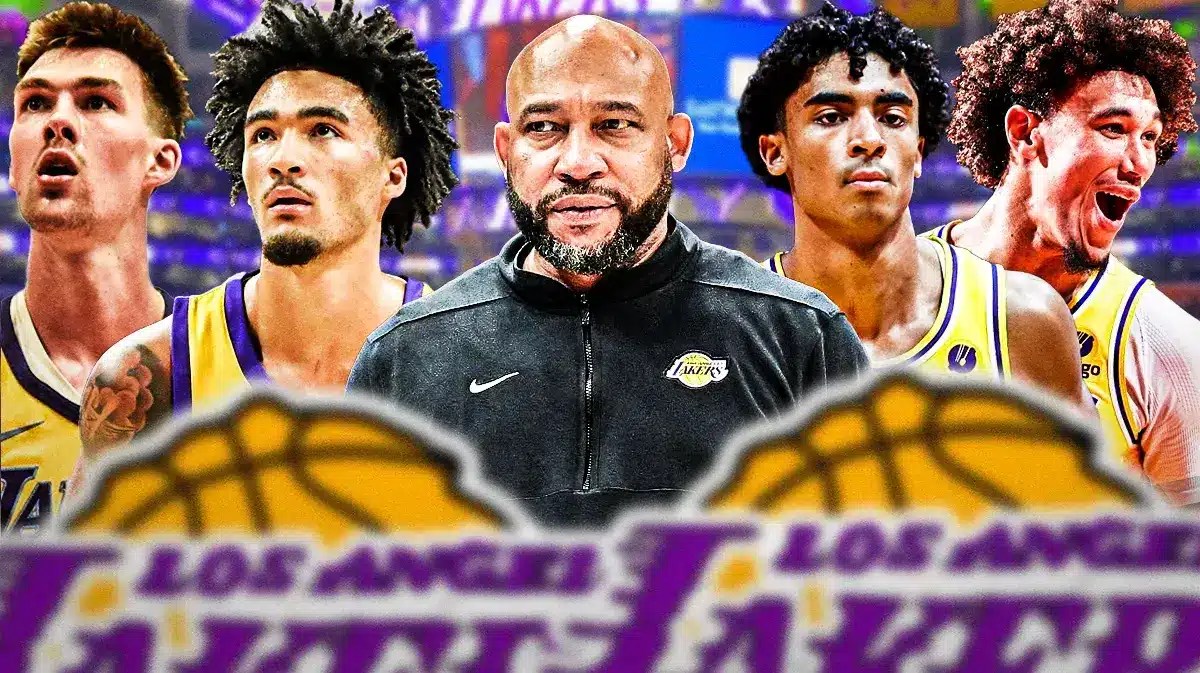 lakers max christie jalen hood schifino jaxson hayes