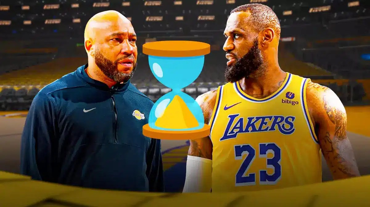 lebron james darvin ham lakers