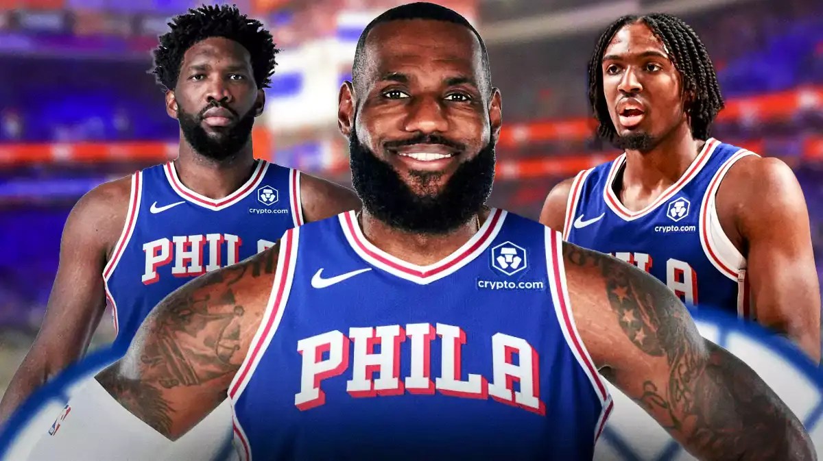LeBron James, Tyrese Maxey, Joel Embiid, 76ers, NBA Trade Deadline