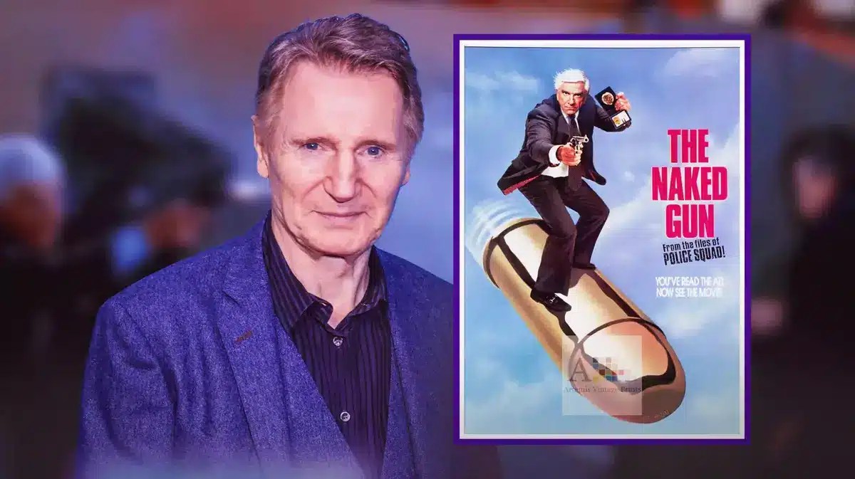 Liam Neeson takes on The Naked Gun reboot