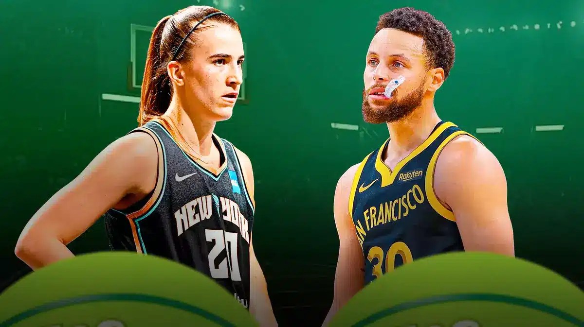 Liberty star Sabrina Ionescu, Warriors icon Steph Curry