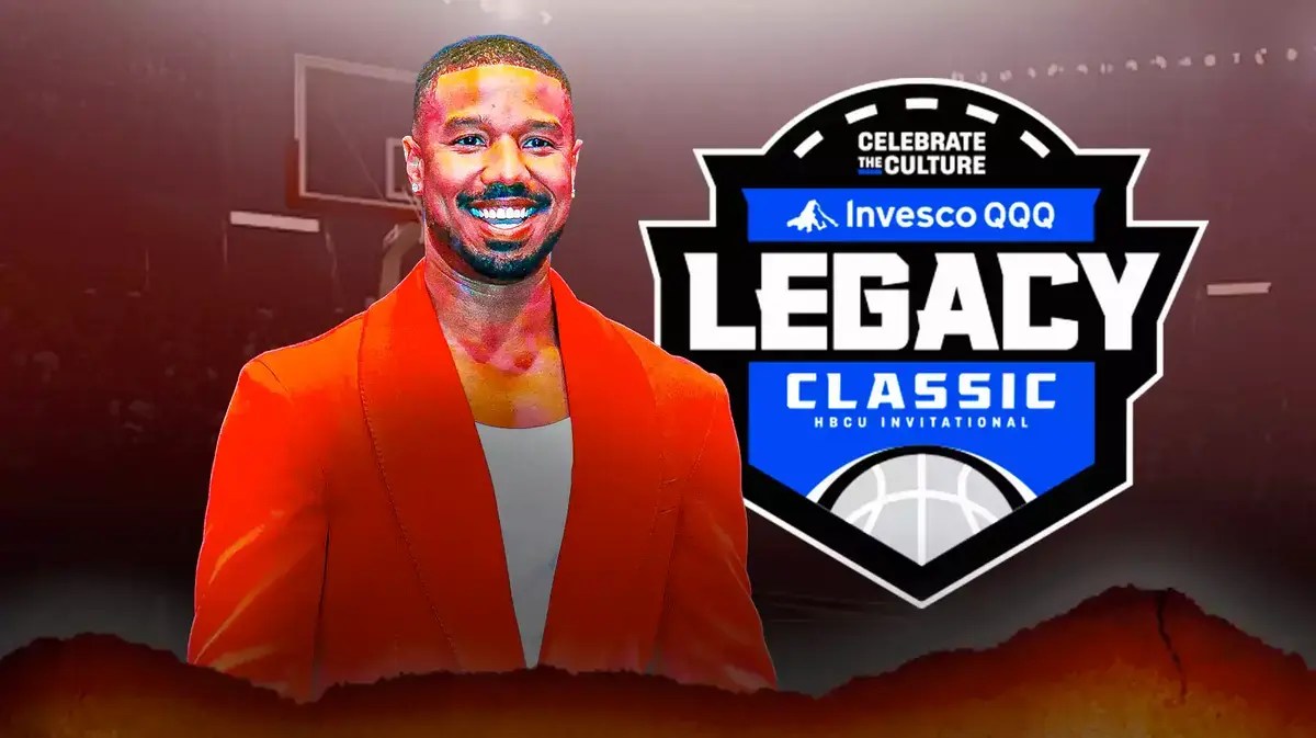 Michael B. Jordan spent time with USA Today talking about his vision and process in creating the Invesco QQQ Legacy Classic in Newark