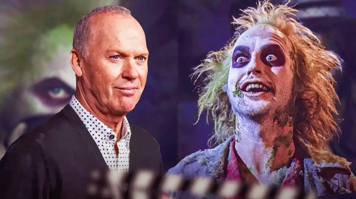 Michael Keaton and Beetlejuice.
