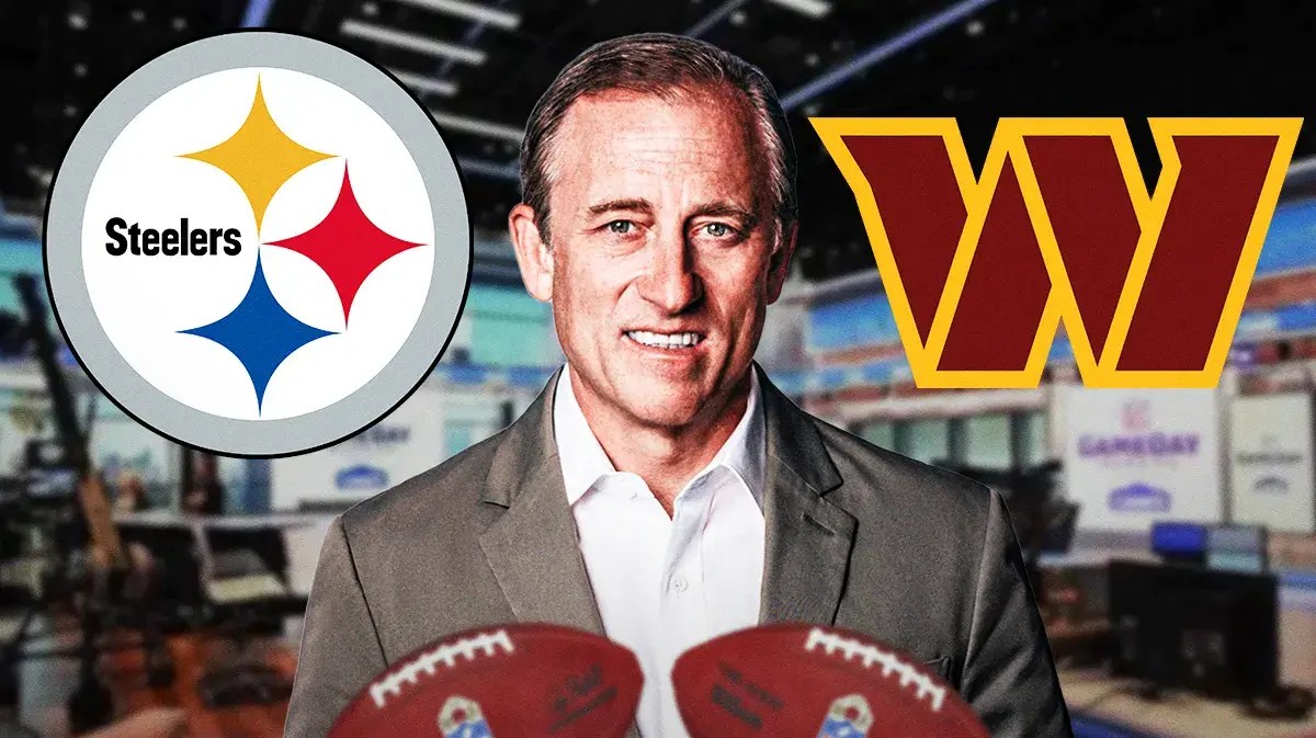 Josh Harris, Steelers and Commanders logos