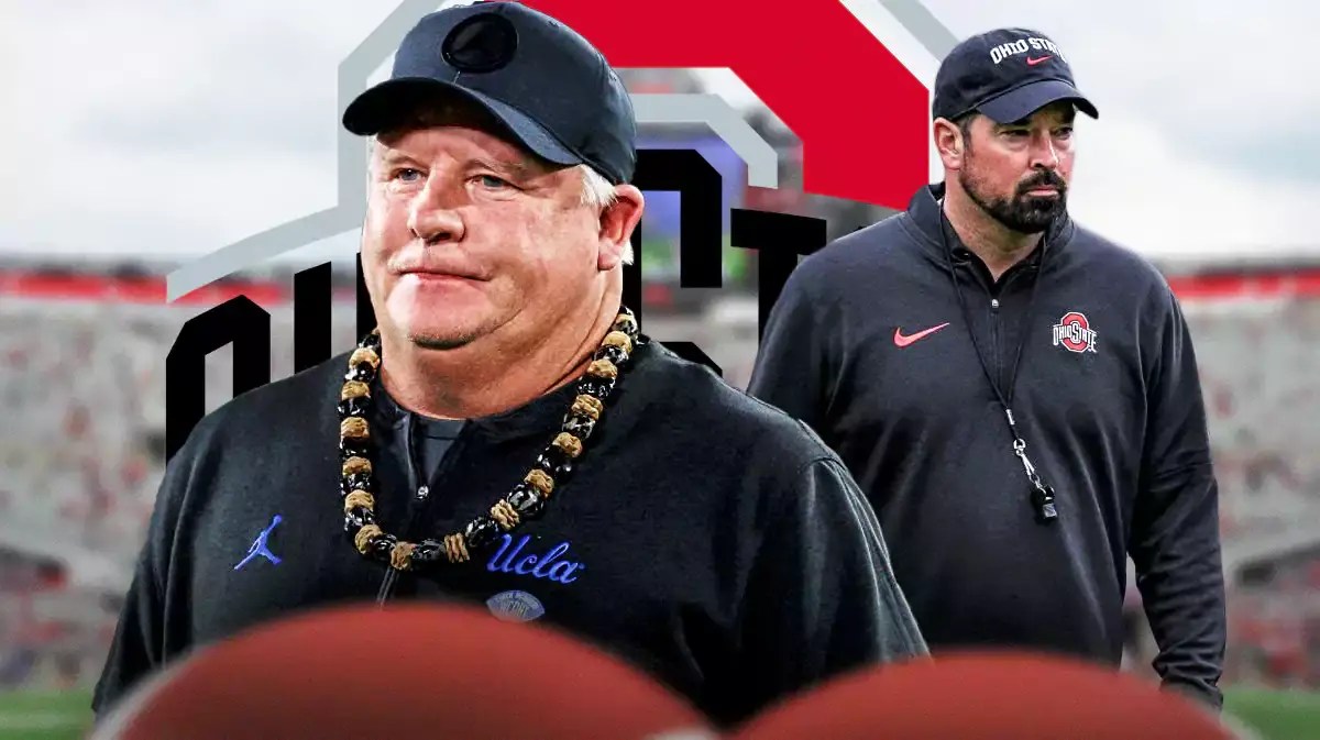 Chip Kelly and Ohio State football coach, Ryan Day