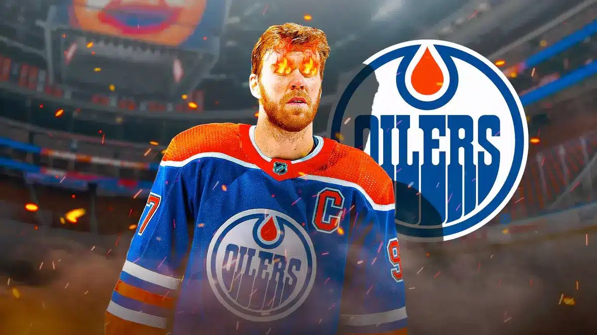 Oilers' Connor McDavid snapping his scoring drought against the Blues.