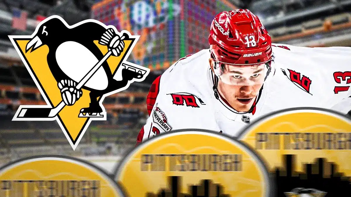 Penguins forward Jesse Puljujarvi.