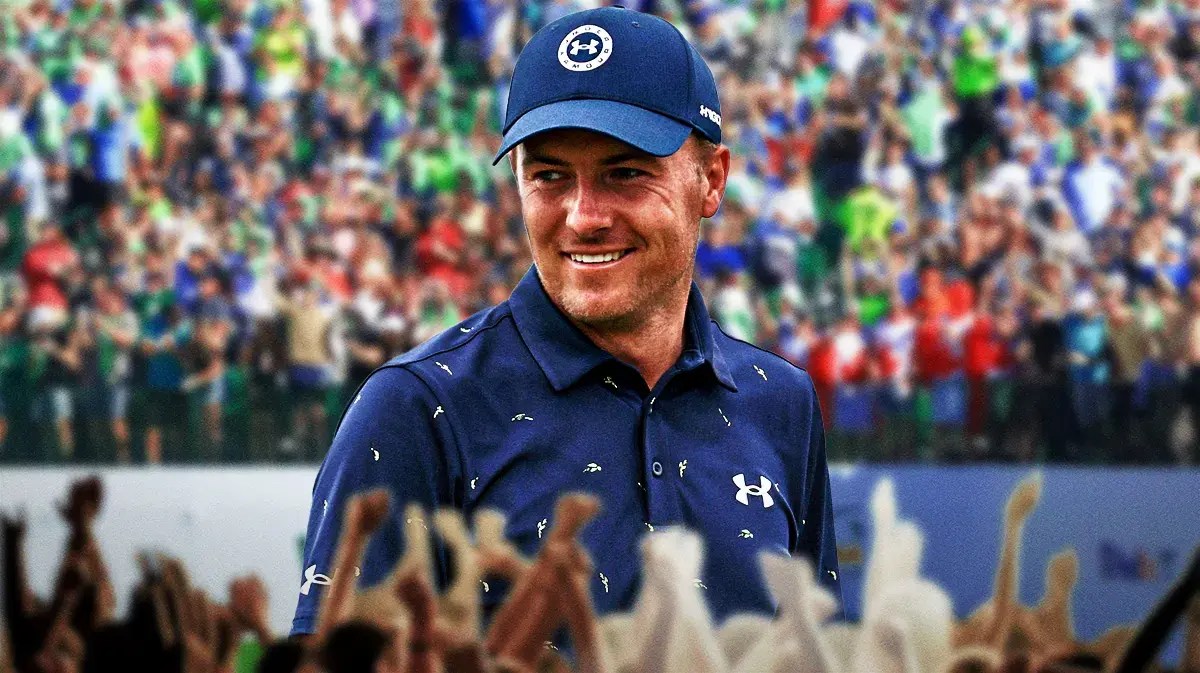 Golfer Jordan Spieth at the WM Phoenix Open