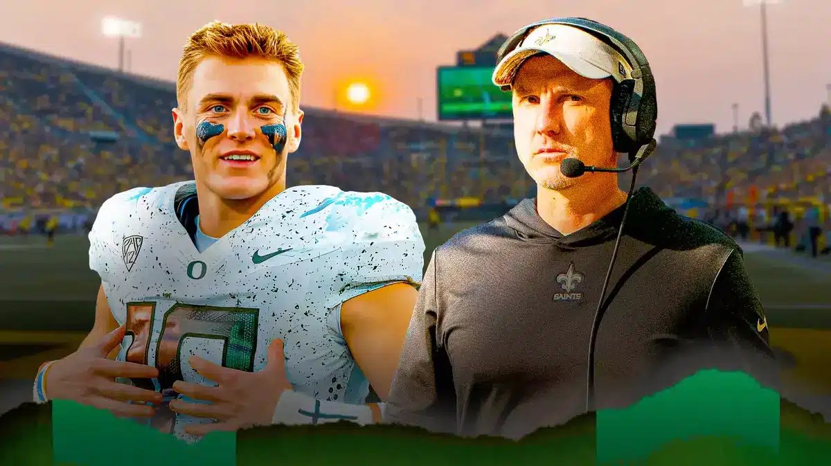 Bo Nix and the Saints are hoping for a great pick at number 14.