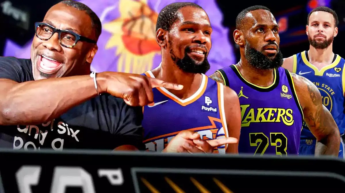 Suns, Kevin Durant, LeBron James, Shannon Sharpe, Stephen Curry
