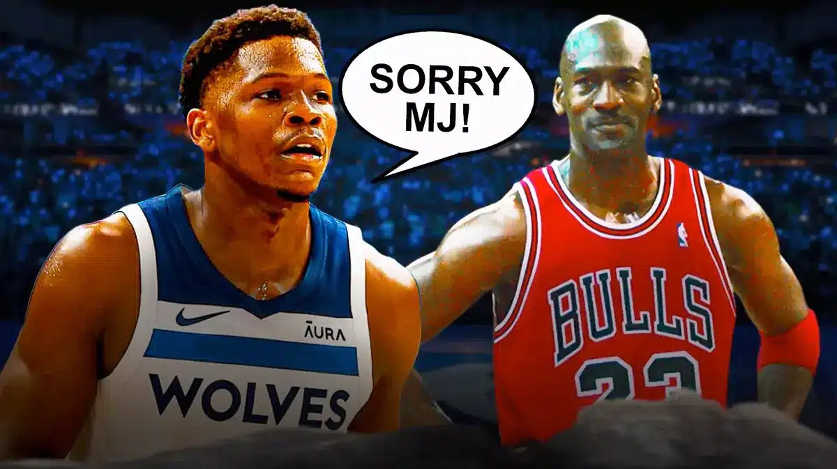 Michael Jordan is not the GOAT choice of Minnesota Timberwolves guard Anthony Edwards