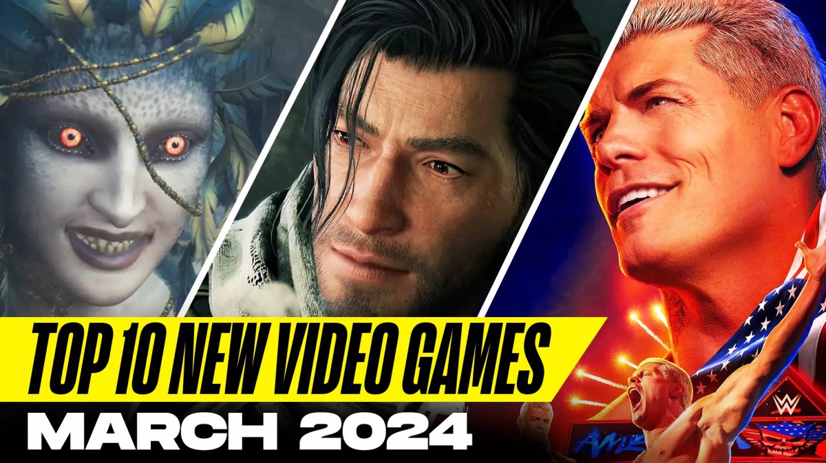 Top 10 New Games of March 2024: Dragon's Dogma 2, Rise of the Ronin, Cody Rhodes WWE 2K24