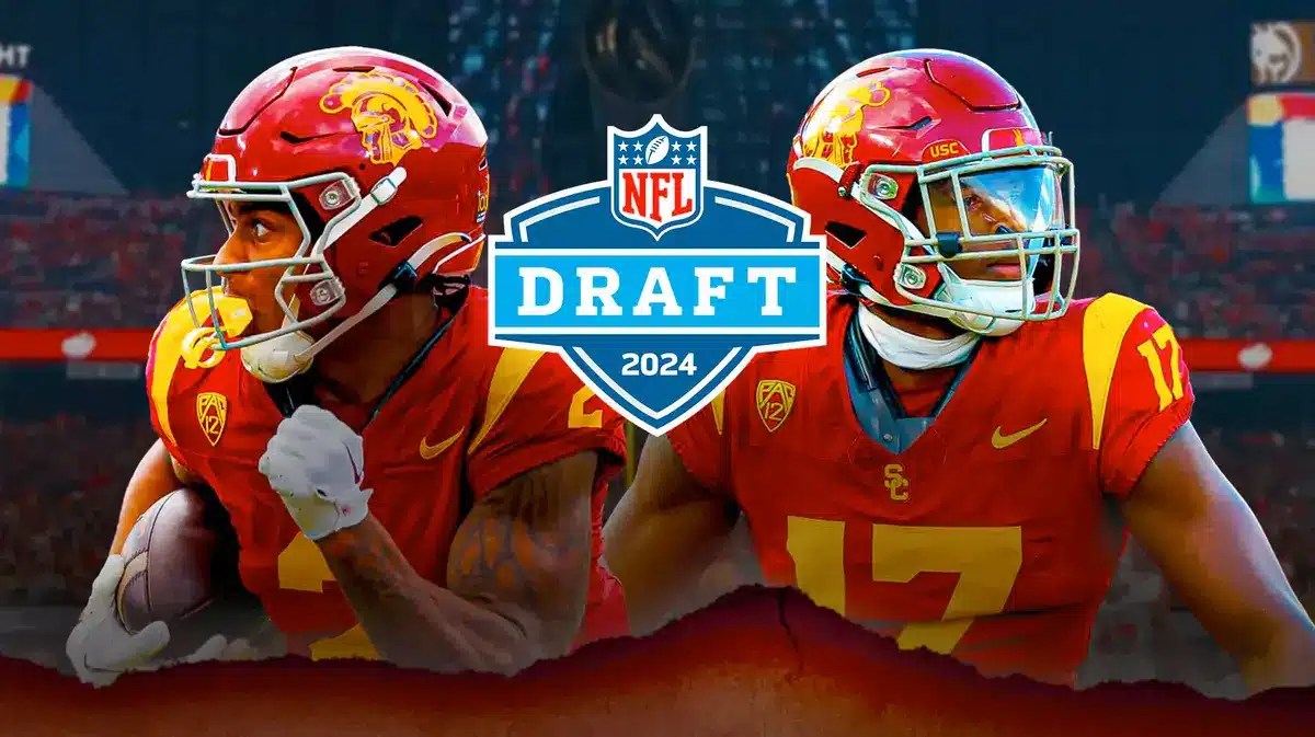 USC football's Brenden Rice and Christian Roland-Wallace