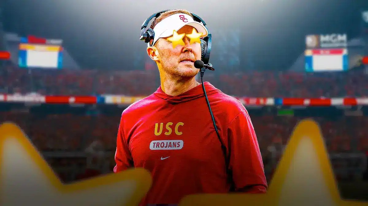 Ryon Sayeri, Lincoln Riley, USC football, Trojans, Caleb williams