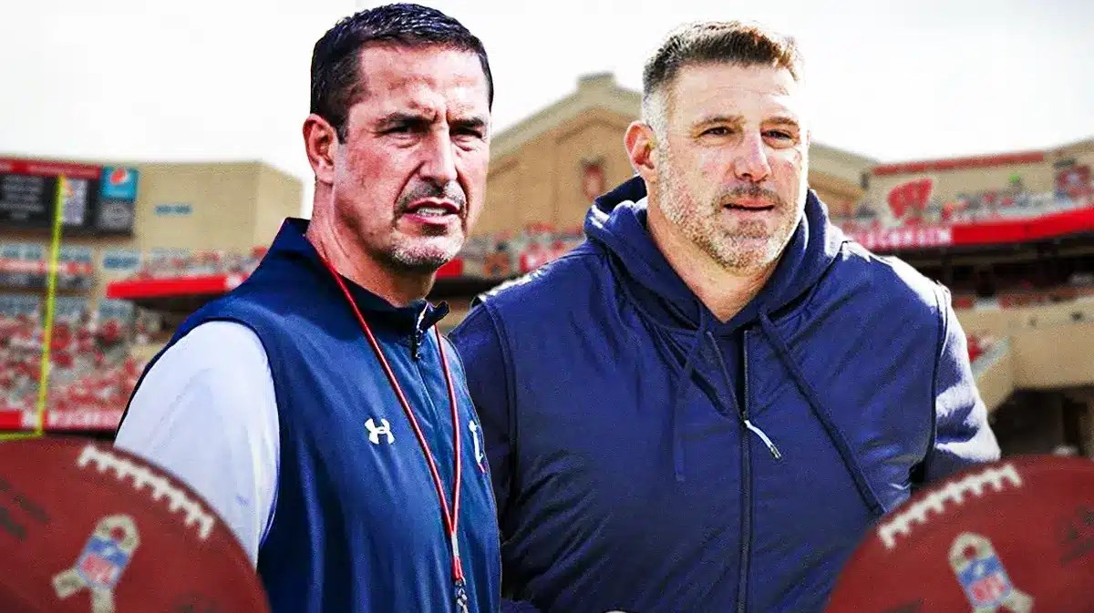 Wisconsin Football's Luke Fickell 'hopefully' Luring Mike Vrabel After ...