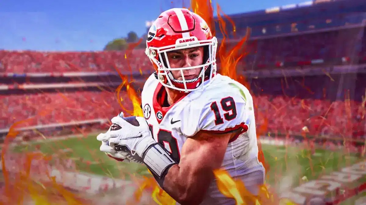 Brock Bowers in action and on fire