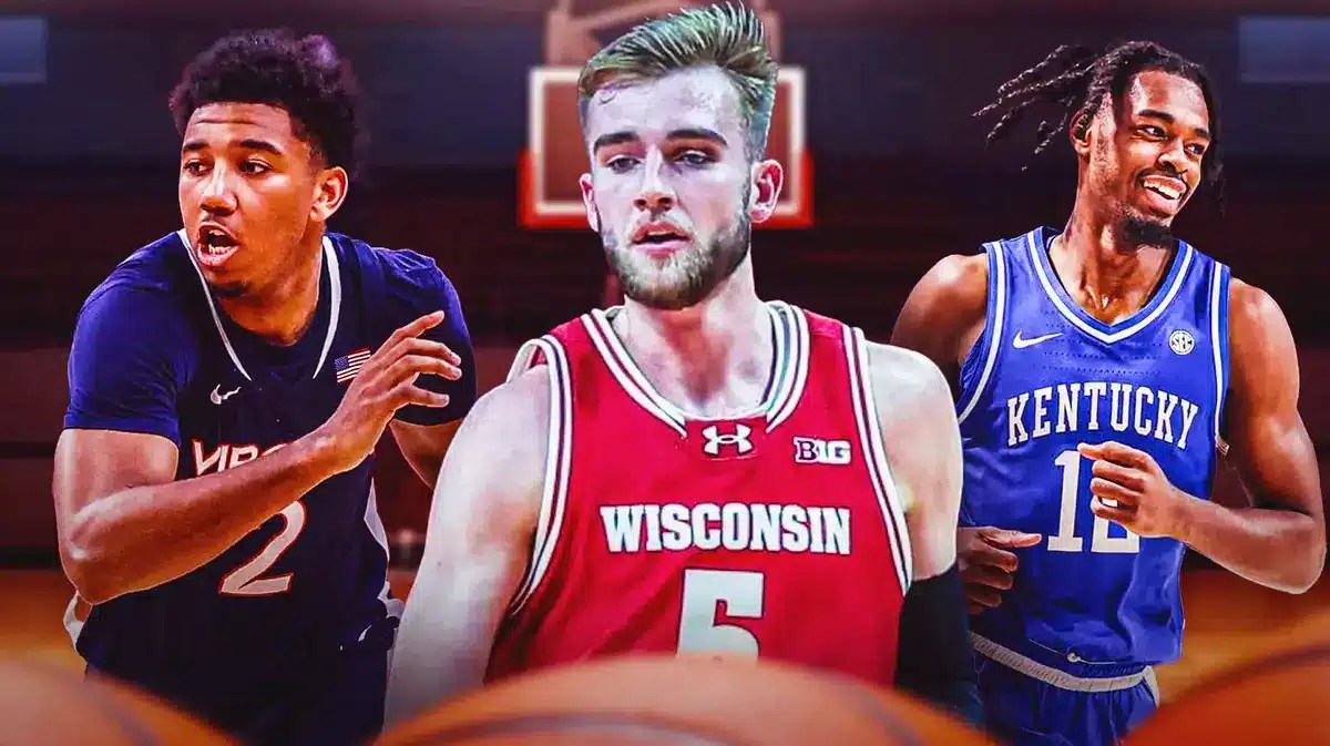 AP Top 25 Poll, Antonio Reeves, Kentucky, Tyler Wahl, Wisconsin, Reece Beekman, Virginia
