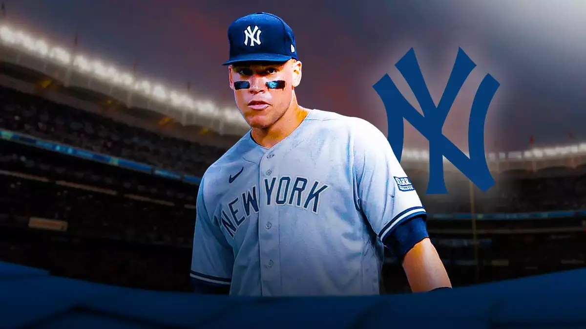 Yankees' Aaron Judge stands at New York's stadium amid injury, AL East fans in the background await Spring Training