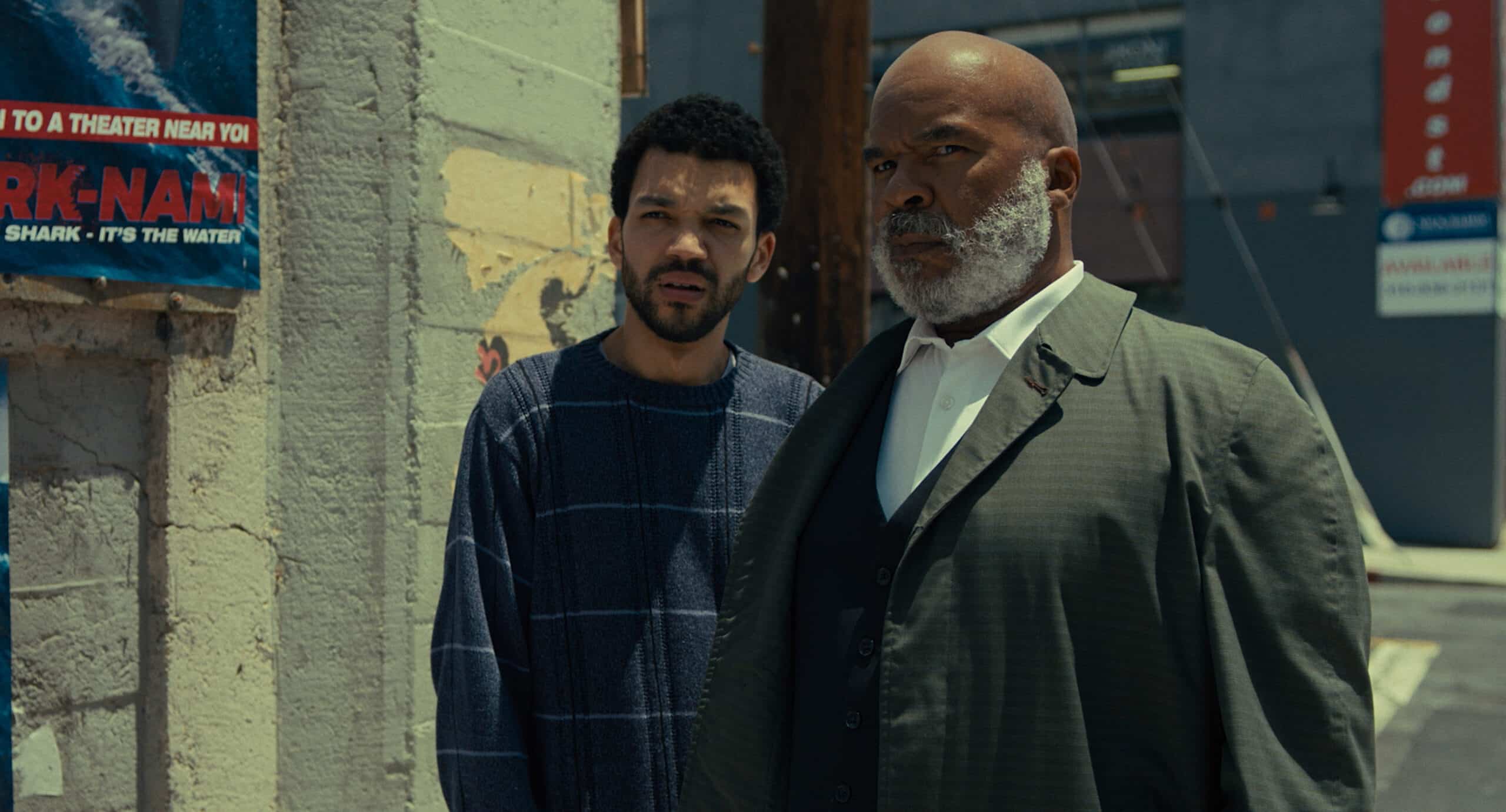 Justice Smith and David Alan Grier.