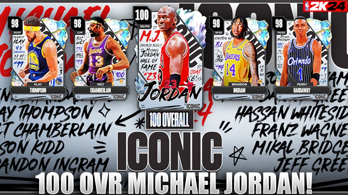 2K24 MyTEAM Adding 100 OVR Michael Jordan Item