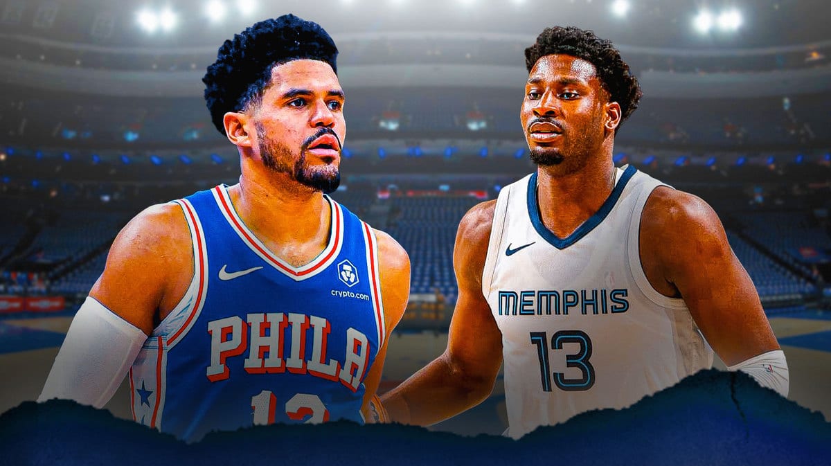 76ers' Tobias Harris and Grizzlies' Jaren Jackson Jr