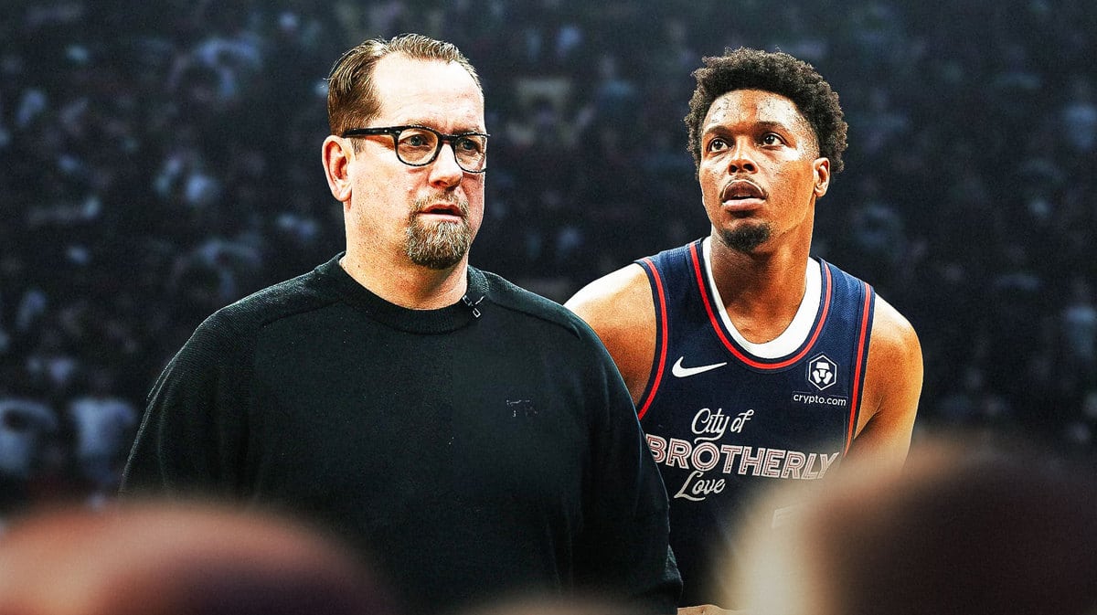76ers' Nick Nurse and Kyle Lowry