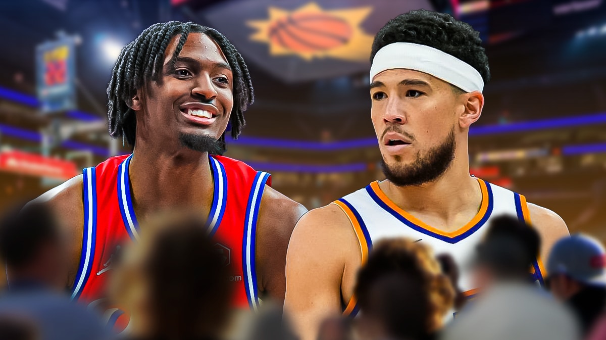 76ers' Tyrese Maxey and Suns' Devin Booker