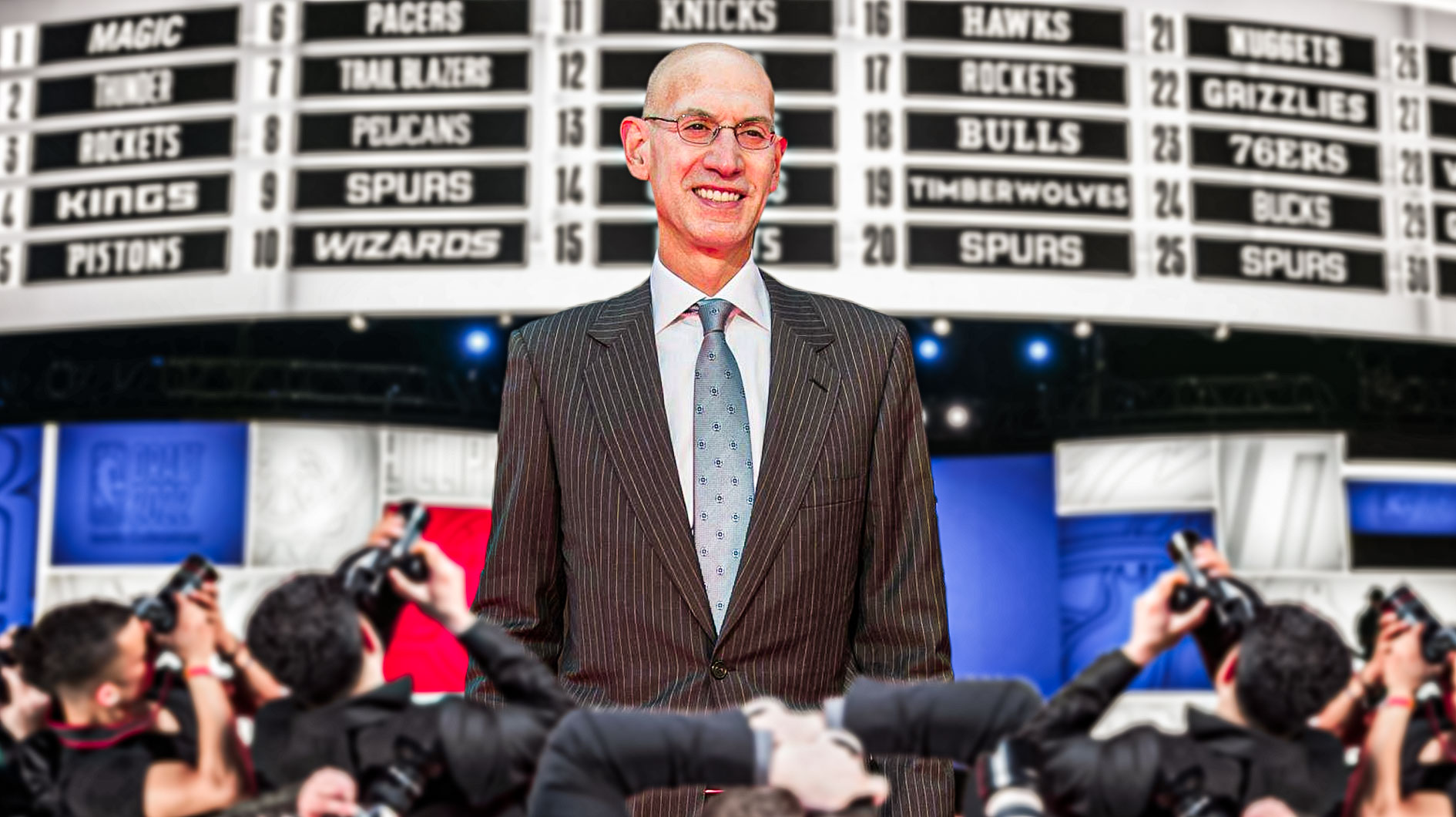 NBA Commissioner Adam Silver on the Draft NBA.