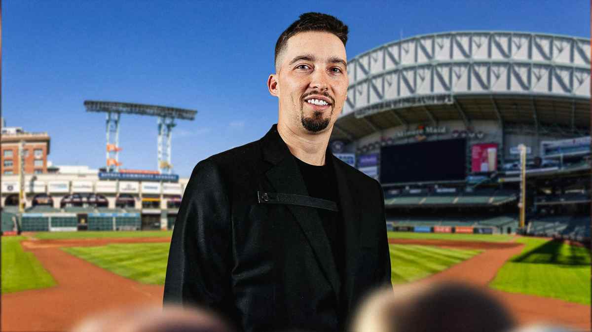 Astros, Blake Snell, Giants, Padres, Blake Snell Astros, Blake Snell with Astros stadium in the background