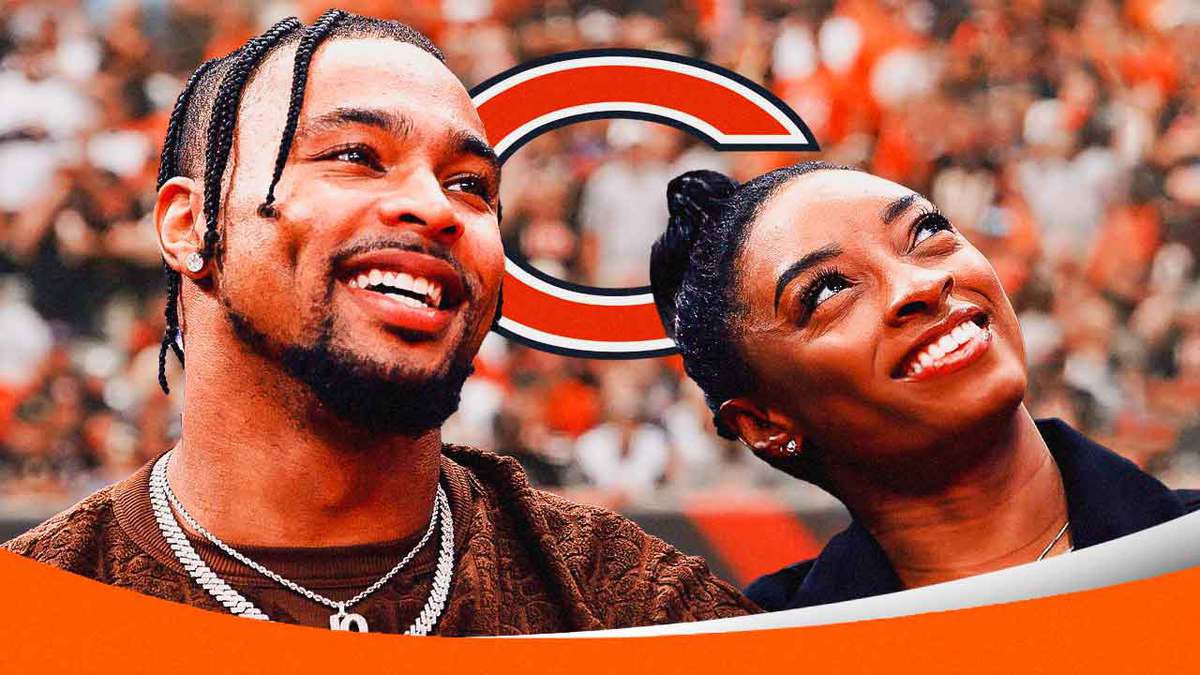 Simone Biles, Jonathan Owens, Chicago Bears, Simone Biles husband