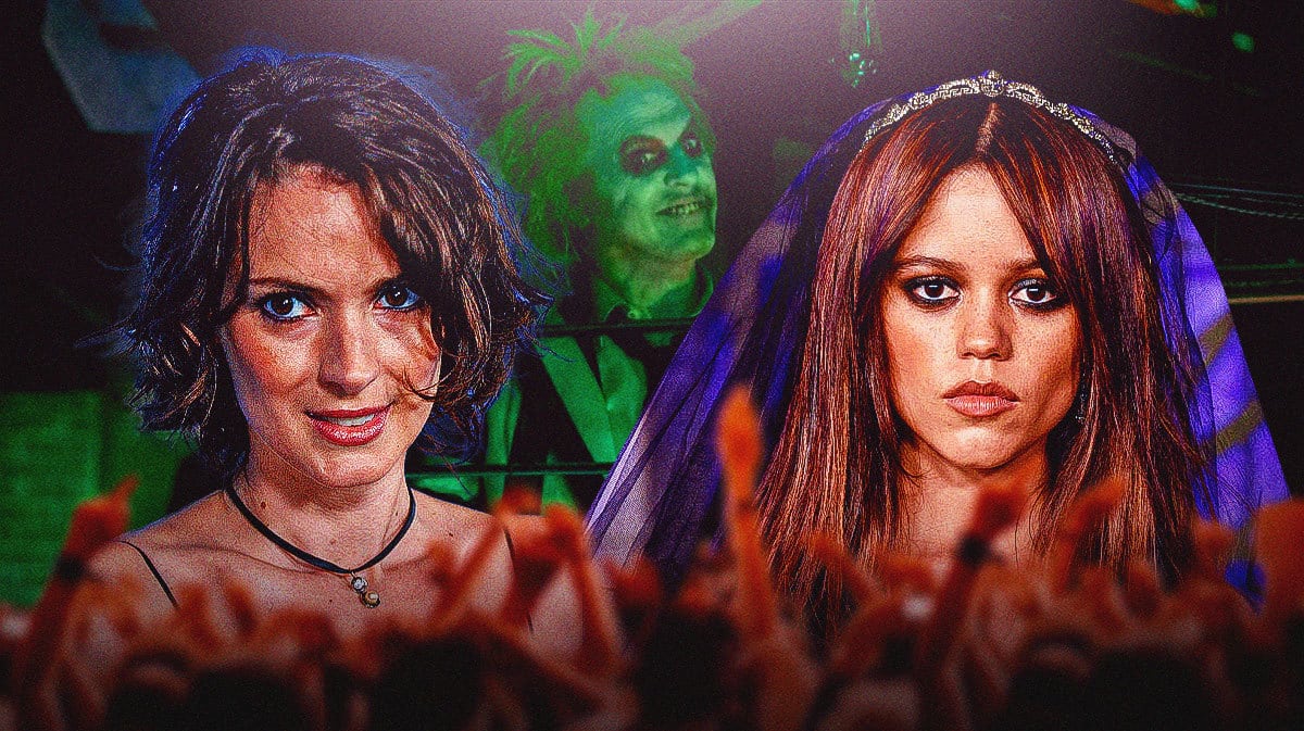 Jenna Ortega, TIm Burton, Beetlejuice, Michael Keaton