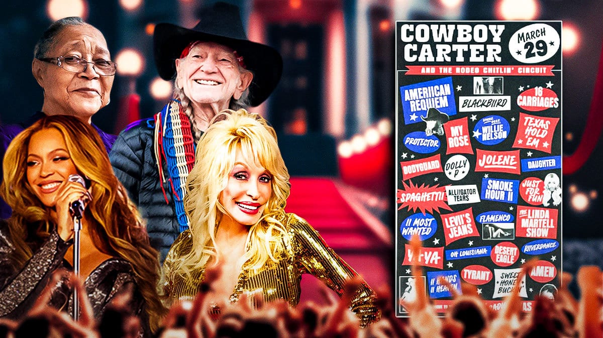 Beyoncé Drops Cowboy Carter Poster Heavy With Dolly Parton Easter Eggs ...