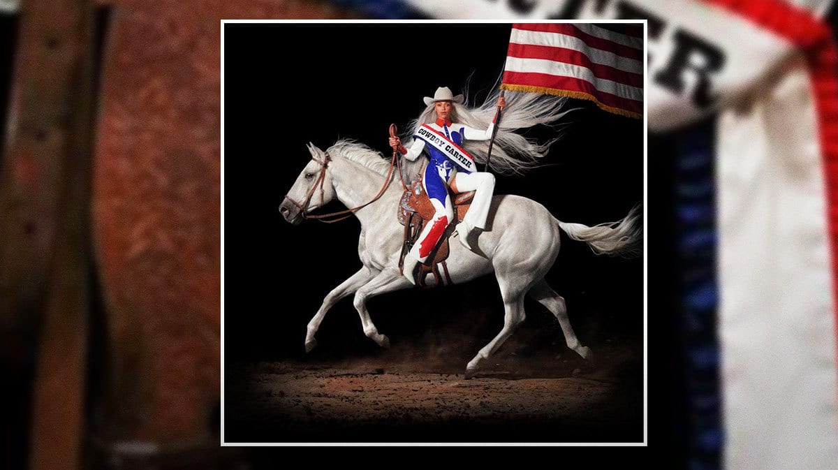 Beyoncé's new album cover cover for Cowboy Carter.