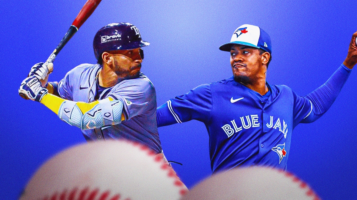 Blue Jays Rays benches clear brawl Jose Cabellero Genesis Cabrera
