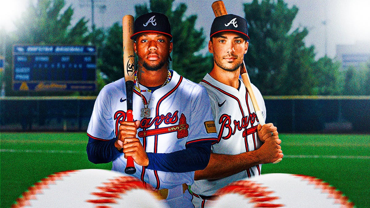 Atlanta Braves stars Ronald Acuna Jr. and Matt Olson.