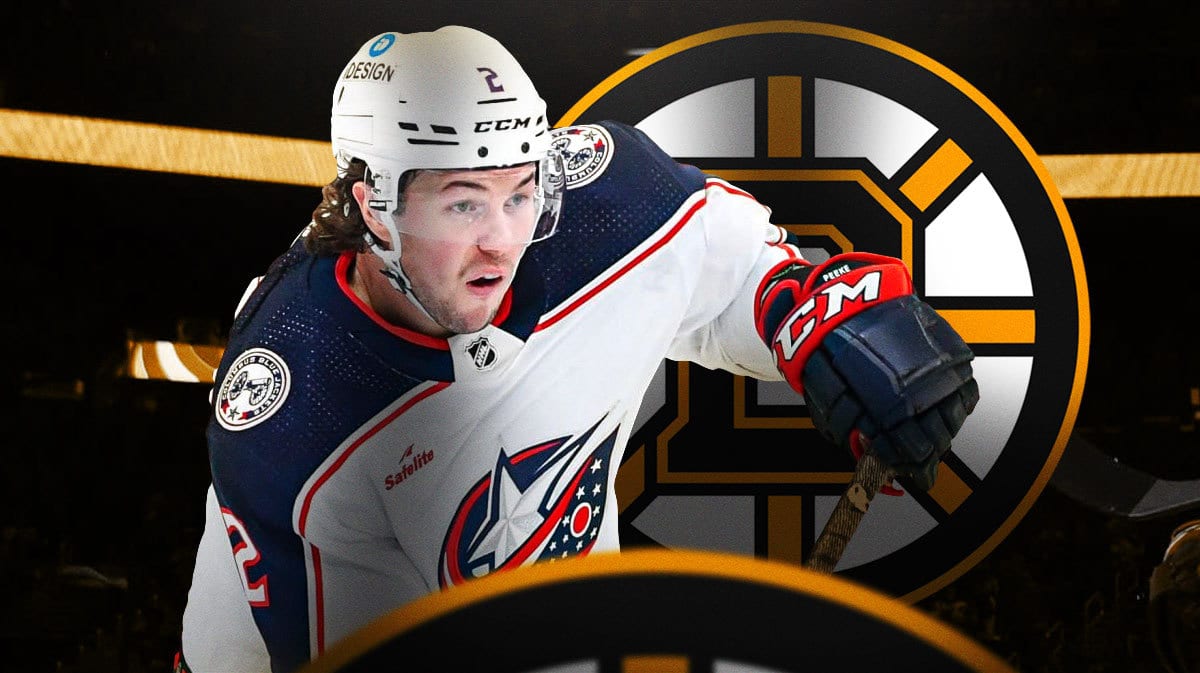 Bruins, former Blue Jackets defenseman Andrew Peeke