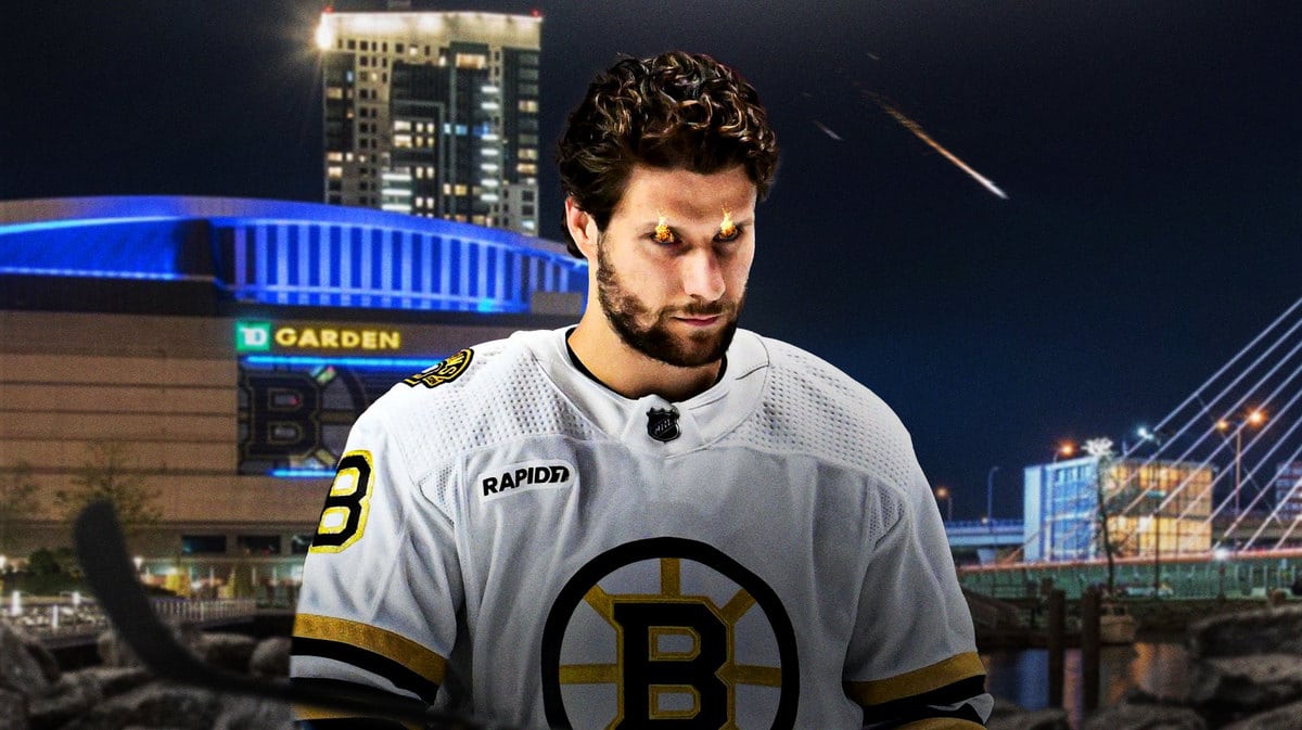 Bruins star Pavel Zacha stepping up before the Stanley Cup Playoffs.