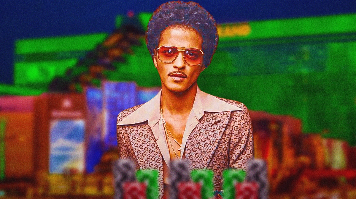 Bruno Mars in Vegas.